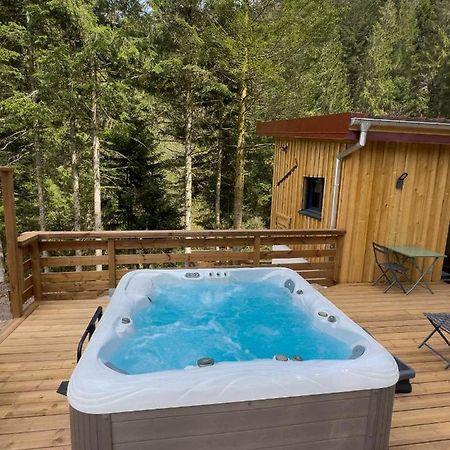 Le Refuge Perche Du Saut De La Bourrique Spa, Terrain Cloture Gérardmer Zewnętrze zdjęcie