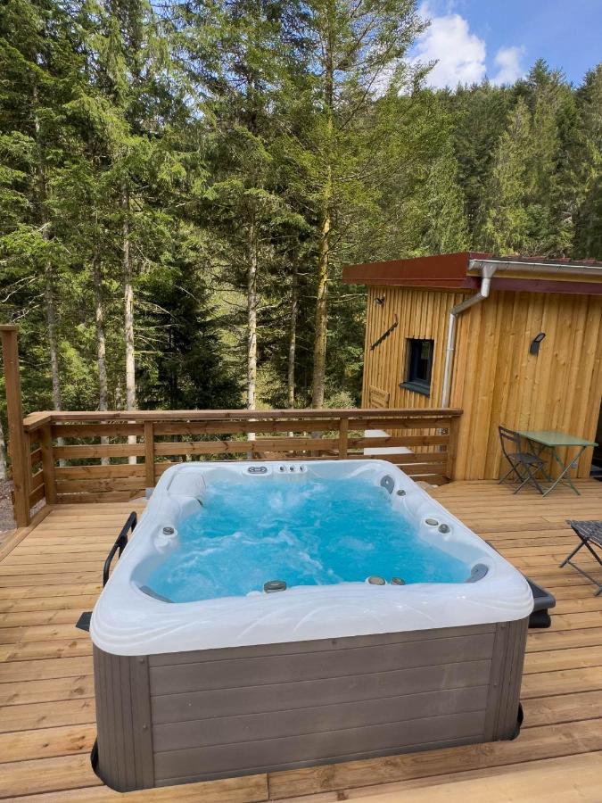Le Refuge Perche Du Saut De La Bourrique Spa, Terrain Cloture Gérardmer Zewnętrze zdjęcie